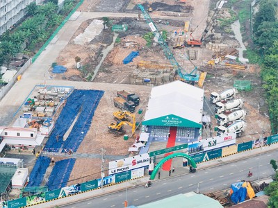 The emerald garden view chỉ 35tr/m2 căn hộ xanh chuẩn sống đôi giữa lòng thuận an 1