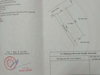 Chính chủ cần bán đất xây villa tại hạ đoạn 3, số 681 đông hải, hải phòng   vị trí đắc địa, phù hợp 2