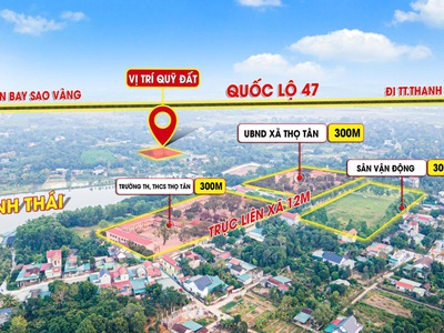 Đất nền triệu sơn chỉ 330 triệu 1 lô 3