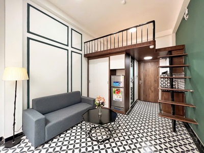 Cho thuê ccmn đẹp 100 thoáng sáng ngõ 82 kim mã, ba đình 1