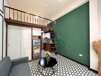 Cho thuê ccmn đẹp 100 thoáng sáng ngõ 82 kim mã, ba đình 2