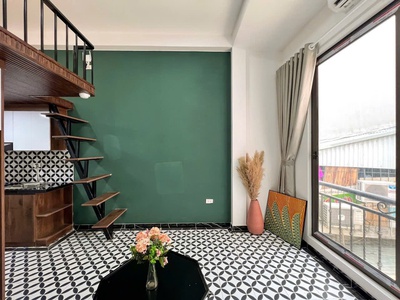 Cho thuê ccmn đẹp 100 thoáng sáng ngõ 82 kim mã, ba đình 3