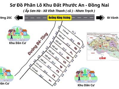 Cơ hội đầu tư đất nền khu dân cư nhơn trạch với giá f0 - đón đầu cầu phú mỹ 2 và cầu cát lái. 0