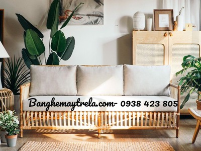 Sofa mây tự nhiên phòng khách kiểu đơn giản 2