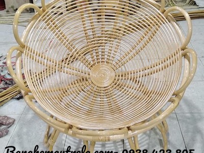 Ghế mây hoa papasan 5