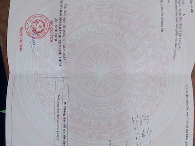 Chính chủ bán đất full thổ cư tại Ấp Bình Cang 2, Xã Thủ Thừa, tỉnh Tây Ninh giáp phường Long An 0