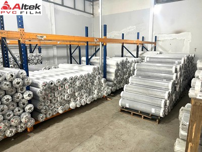 Màng nhựa pvc ô kẹp lưới sợi polyester 0