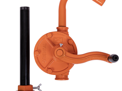 Bơm quay tay gang Triệu Vũ Giải pháp bơm dầu nhớt từ thùng phuy hiệu quả, giá rẻ 3