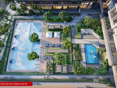 Căn 2PN giá từ 2.9 tỷ full nội thất liền tường cao cấp - FPT PLAZA 4 4