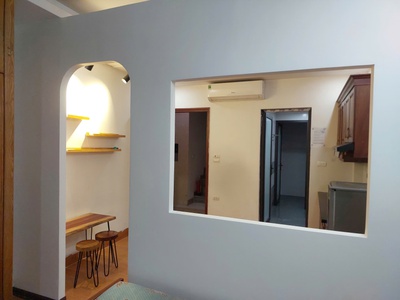 Cho thuê căn hộ 1 ngủ 1 khách ngõ 221 thịnh quang, đống đa 3