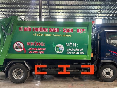 Xe chuyên dụng xe cuốn ép rác 0