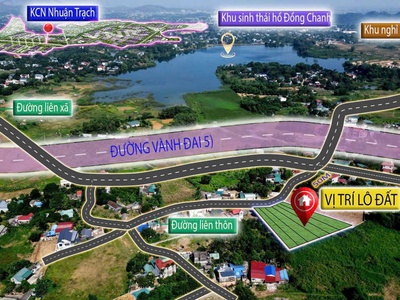 Bán đất nền ngay KCN Lương Sơn - Hòa Bình 2