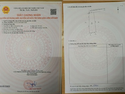 Đất đẹp giá tốt - cần bán nhanh 2 lô đất liền kề tại đường dũng sĩ thanh khê, thanh khê , tp. đà 1