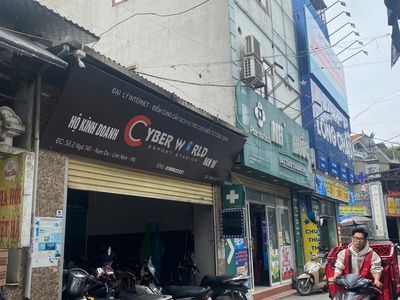 Cho thuê mặt bằng kinh doanh 30m x 4 tầng ngay ngã tư chợ hoàng mai 0