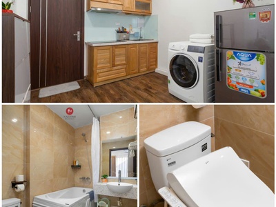 Chính chủ cho thuê căn hộ 1 phòng ngủ đầy đủ tiện nghi tại 26/58 đào tấn, phường giảng võ, quận ba 4