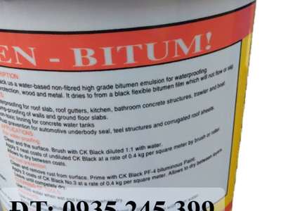 Bitum quét ống đi âm PCCC 3