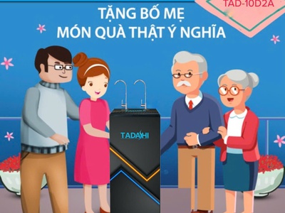 Máy lọc nước RO Tadashi cao cấp chính hãng TAD-10D2A 0