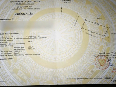 Bán Lô góc ngõ 229 Miếu Hai Xã, Lê Chân, Hải Phòng. 68m2- 4,828 tỷ 3