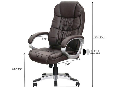 Ghế làm việc lưng cao nệm dày CM01001-P tại HCM 1