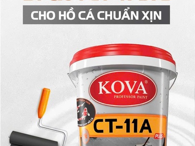 Chống thấm CT-11A Đen   Bí quyết giữ hồ cá luôn chuẩn xịn 0
