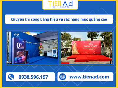 Dịch vụ làm bảng hiệu cho chuỗi cửa hàng hệ thống nhượng quyền 0