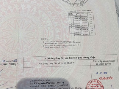 Bán nhà 72/19 huỳnh văn bánh p 15 phú nhuận giá : 2,6 tỉ có thương lượng 1