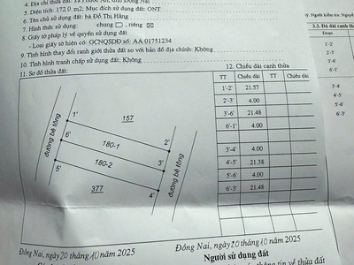 Đất nền cực phẩm ở hùng vương, xã vĩnh thanh, nhơn trạch, đồng nai. 4