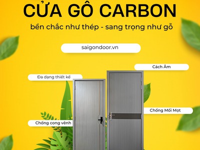 Cửa gỗ carbon 0