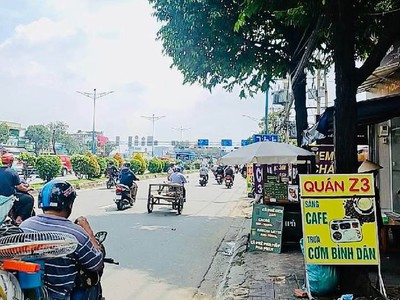 Nhà 2 mặt tiền trường chinh - đường 30m có lê - 3 tầng 100m chỉ 12.x 0