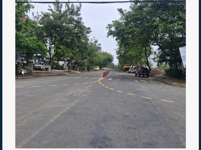 Đất lô góc mai chí thọ, hoà xuân, 2 mặt tiền đường 10,5m lề 5m, gần sông thoáng mát. 1