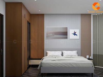 Combo Phòng Ngủ Gỗ Công Nghiệp Hiện Đại Cho Căn Hộ 0