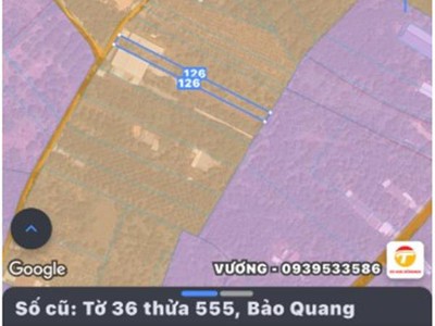 chủ ngộp cắt lỗ sâu 1tỷ3 lúc mua tới 1ty9 lô 1004m 8x126 tại bảo quang, long khánh đất 0