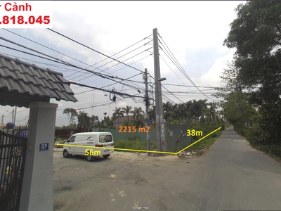 Bán đất 2215m2 đất quận thủ đức, tp. hcm, 2215m2, lô góc mt 38m, ô tô tránh. giá 72 tỷ 1