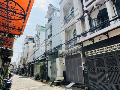  bán nhà  vtkd đẹp 4 tầng btct   dt  4 14.5    hẻm 6m kế mt lê văn quới chỉ 7.4 tỷ tl chủ  . 1