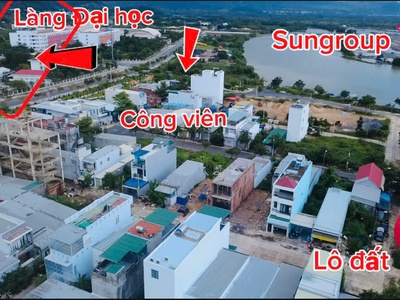 Hiếm có giá cực tốt bán lô đất tđc hòn rớ 2 hướng sông gần sun group cụm đại học nam nha 4