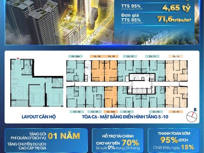 Căn hộ 2 phòng ngủ tại Capital Square - Lựa chọn tinh tế cho gia đình trẻ và nhà đầu tư 0