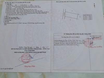 Chủ bán đất đẹp gần chợ bàu lâm, xuyên mộc, bà rịa-vũng tàu 1