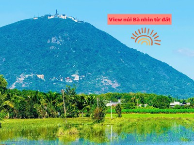 Mặt tiền đường nhựa view trực diện núi bà đen full thổ cư 140m2 sẵn sổ ra thị trấn dmc chỉ vài phút 0