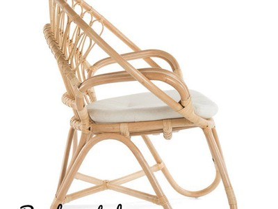 Ghế đơn mây đuôi công nhỏ 0