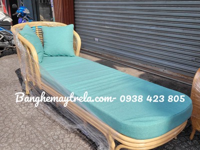 Ghế mây sofa bed 1