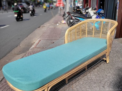 Ghế mây sofa bed 3