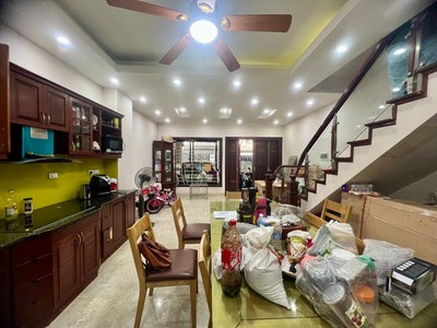 Bán nhà thịnh liệt mới 4 tầng long lanh 2 thoáng phân lô ô tô dừng đỗ ngày đêm hoàng mai 0