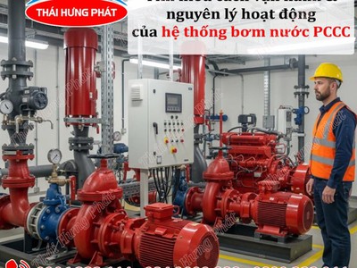 Tìm hiểu cách vận hành nguyên lý hoạt động của hệ thống bơm nước PCCC 0