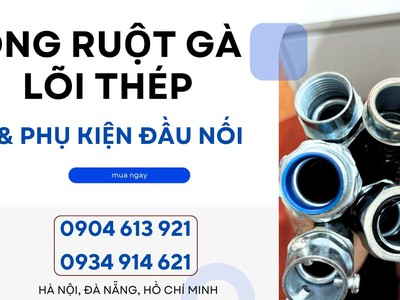 Ống ruột gà lõi thép bọc nhựa ID 20- OD 25 / ống kẽm đàn hồi 3/4 inch 2