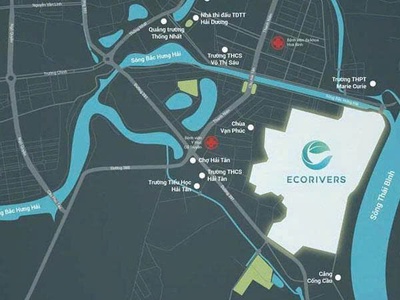 Cần chuyển nhượng lô đất lớn 350m  hiếm tại khu đô thị Ecorivers Hải Dương. 0