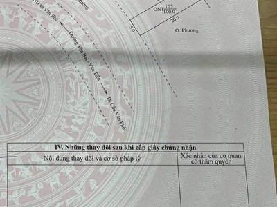 Bán lô đất 100m2 100m2 thổ cư, 3m đất vườn thuộc tiên phú - văn phú yên bái. 1