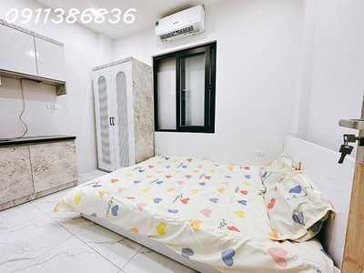 Dòng tiền tốt, chdv cầu giấy 45m 6t thang máy, 11 phòng mới keng, chỉ 14.98 tỷ 0