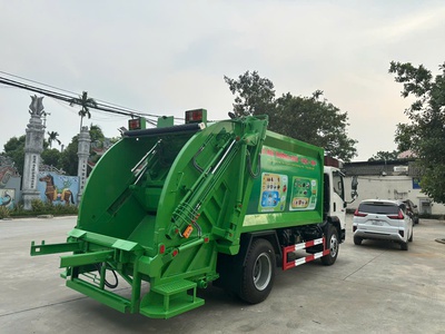 Xe chuyên dụng  xe cuốn ép rác 4