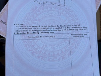 Bán đất ba vì, hà nội-siêu rẻ-xây nhà ở luôn-sổ đỏ đẹp-giá 350tr 3