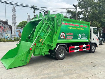 Xe chuyên dụng xe cuốn ép rác 2
